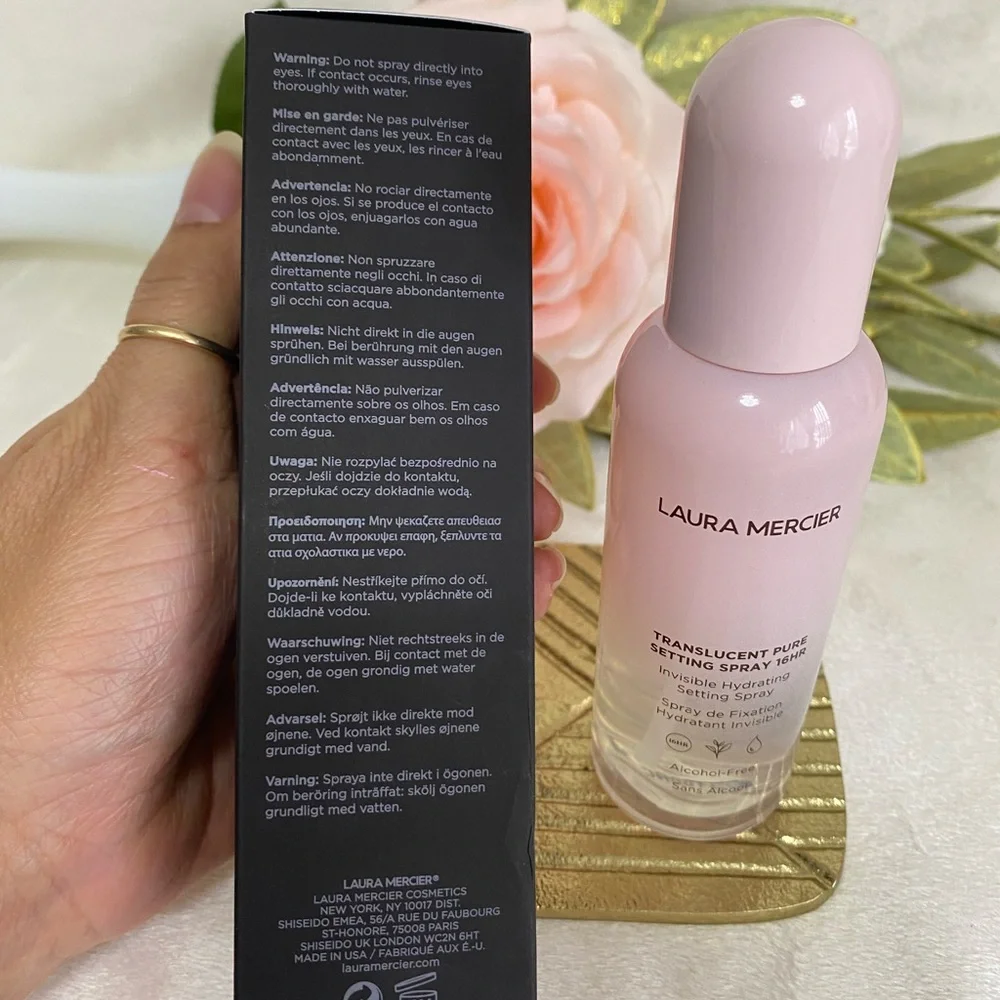 Laura Mercier Translucent Pure Setting Spray - Pink